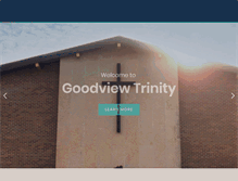 Tablet Screenshot of goodviewtrinity.org